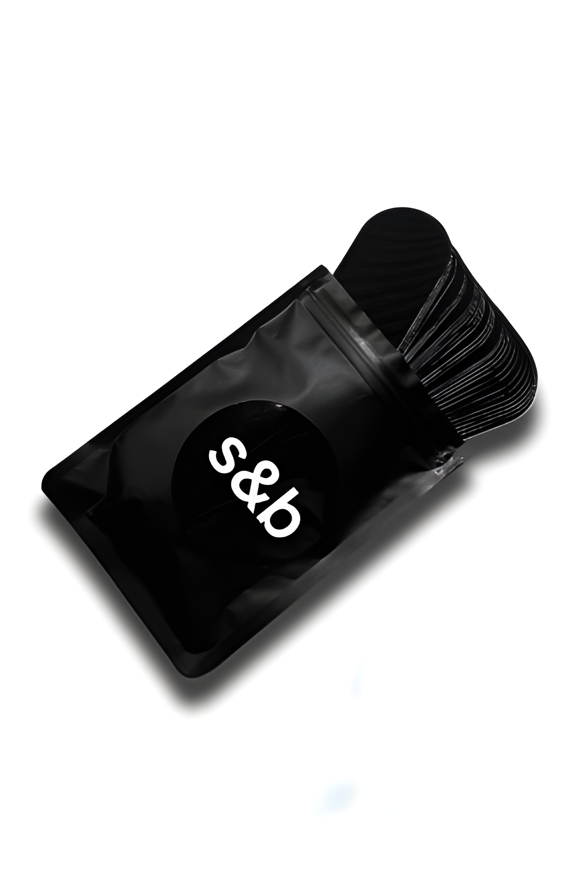 Imagen pack 31 unidades parches bucales Sleep&Breath abierto y con los 31 parches saliendo del paquete